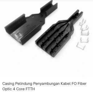 Casing pelindung penyambungan kabel fo 4 core